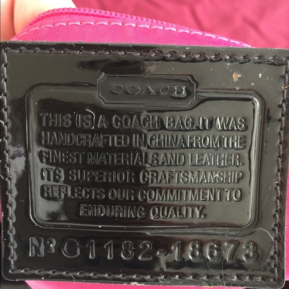 Coach Patent Leather handbag - Picture 6 of 6